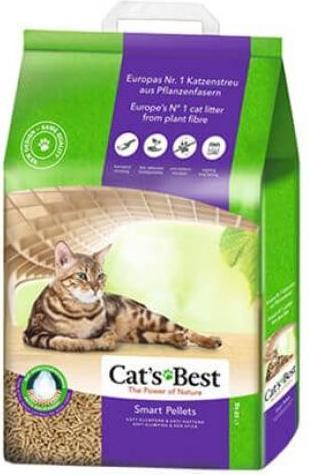 Actual product image Cat's Best Smart Pellets (Neutralizing, Non-dusting, Biodegradable, Fast absorbing, Clumping, 5 kg)