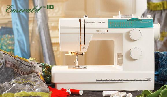 Actual product image Husqvarna VIKING Emerald 118