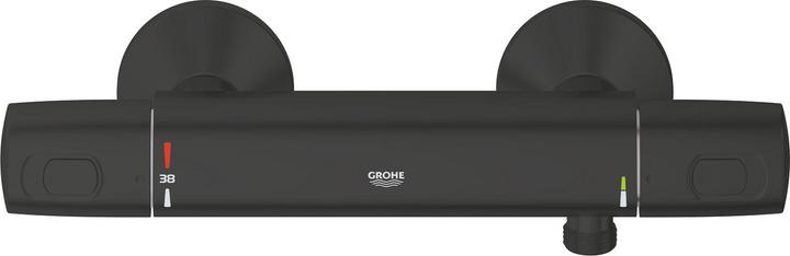 Immagine prodotto Grohe Miscelatore termostatico per doccia a vista Precision Trend, rubinetto UE, nero opaco