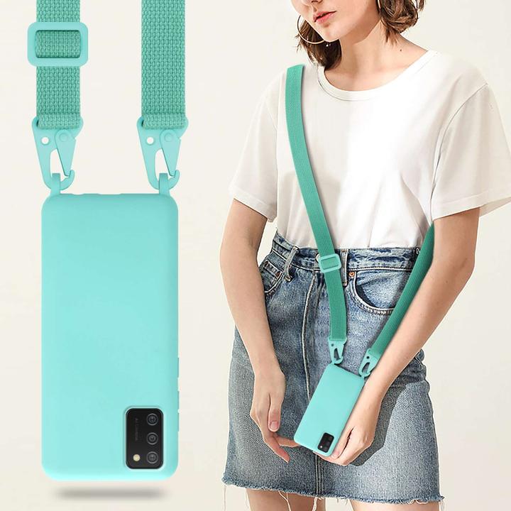 Produktbild Cadorabo TPU Cover Handy Kette Liquid (Samsung Galaxy A02s)