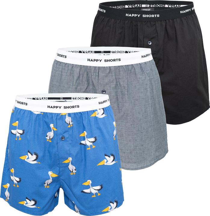 Happy shorts Web-Boxershorts Casual Bequem sitzend