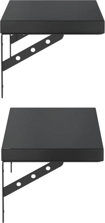 Produktbild VidaXL Wandregale 2 Stk. 50 x 23,5 cm Edel