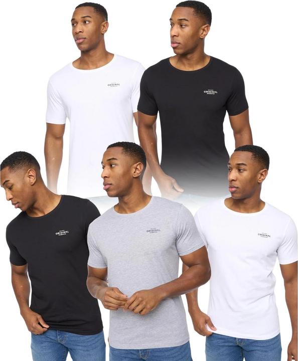 Produktbild Crosshatch Basicstandard TShirt (5erPack) (L)