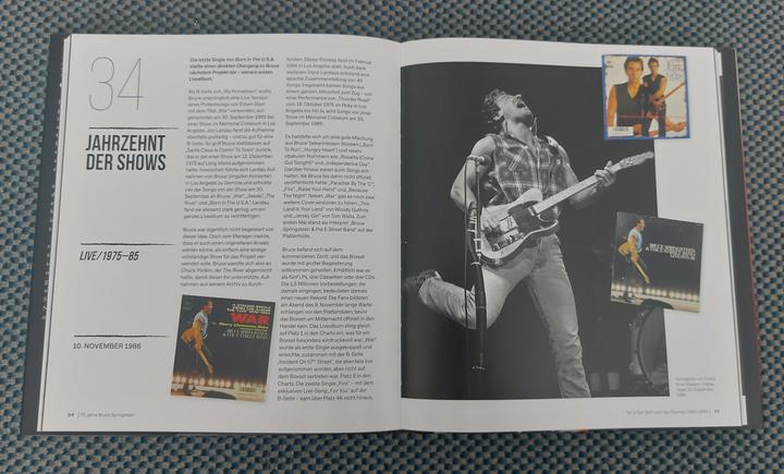 Produktbild 75 Jahre Bruce Springsteen (Deutsch, Gillian G. Gaar, Paul Fleischmann, 2024)