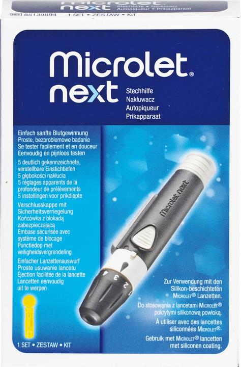 Contour MICROLET NEXT lancing device, 1 pc (Lancing devices)