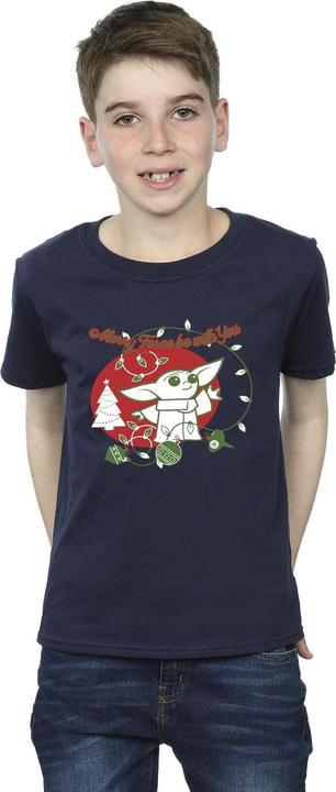 Image du produit Star Wars - T-shirt BABY YODA FORCE BE WITH YOU - Garçon (128)