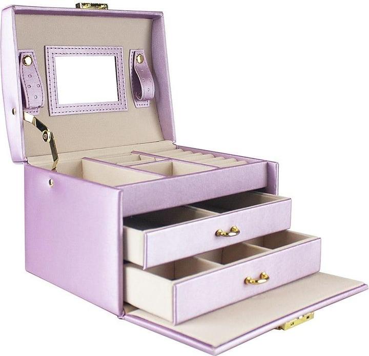 Immagine prodotto JTI Portagioie in similpelle - viola