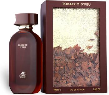 Actual product image Ameer Al Oud Fragrance World Tobacco D'Feu Eau De Parfum 100ml (Eau de parfum, 100 ml)