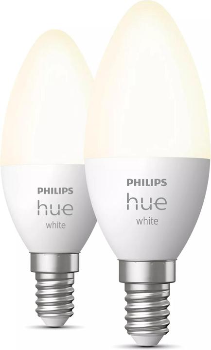 Produktbild Philips Hue White BT (E14, 5.50 W, 470 lm, 2 x, F)
