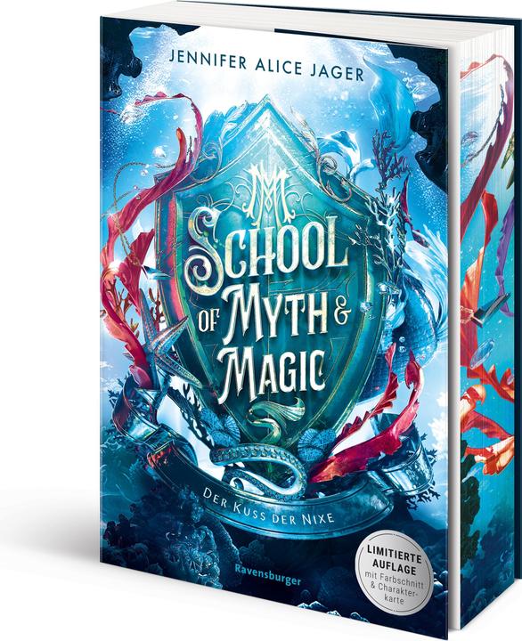 Immagine prodotto Ravensburger School of Myth & Magic, Band 1: Der Kuss der Nixe (Tedesco, Jennifer Alice Jager, 2024)