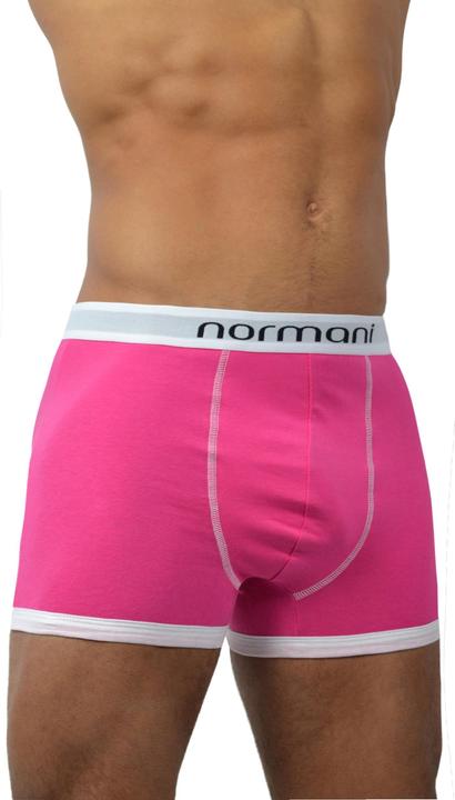 Actual product image Normani 6 Piece Retro Cotton Boxer Shorts (S, pack of 6)