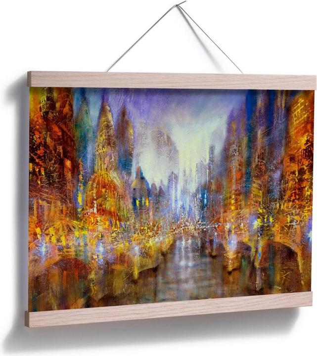 Produktbild Trenddeko Schmucker - Lichterstadt (50 x 40 cm)