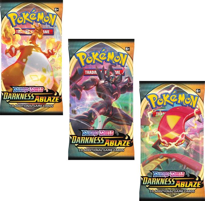 Actual product image Pokémon Darkness Ablaze (English, Booster Pack)