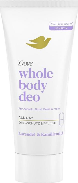 Dove Whole Body Deodorant Creme Lavendel- & Kamillenduft ohne Aluminiumsalze 75 ml (Stick, 75 ml)