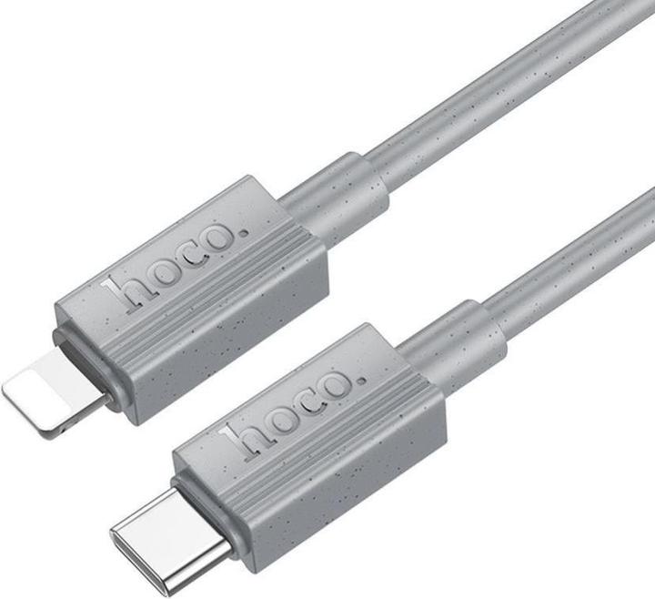 Produktbild Hoco Cable cable Type C to Lightning PD 27W X107 1 m gray (1 m, USB 3.0)