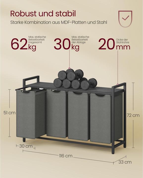 Image du produit Vasagle Laundry (160 l)