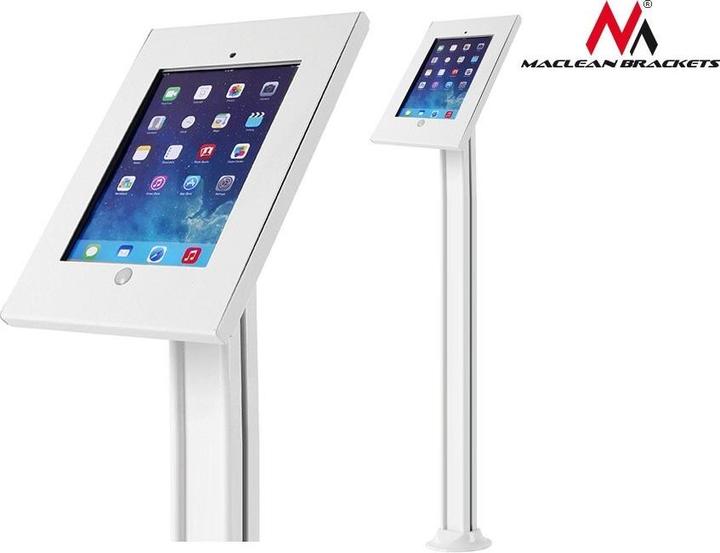 Immagine prodotto Maclean Supporto a rack per tablet pubblicitari di blocco a pavimento, MC-678 iPad 2/3/4/Air/Air2
