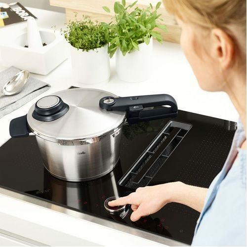Actual product image Fissler Premium pressure cooker (26 cm, Steam cooker, Stainless steel)