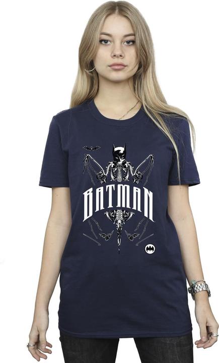 Immagine prodotto Batman Maglietta Ampia Scheletro di Pipistrello Donna (4XL)