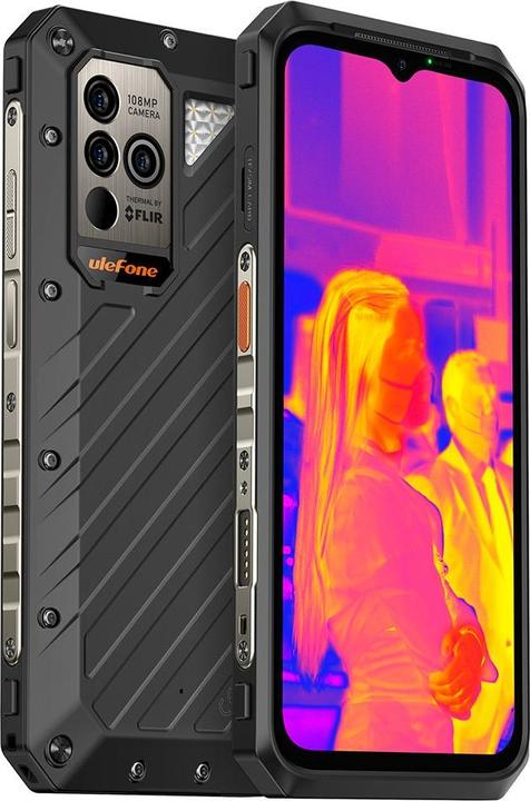 Produktbild Ulefone Power Armor 18T Ultra (512 GB, Schwarz, 6.57", Dual SIM, 108 Mpx, 5G)