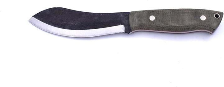 Actual product image Brisa Nessmuk 125 Green Micarta Scandi Firesteel (12.50 cm)