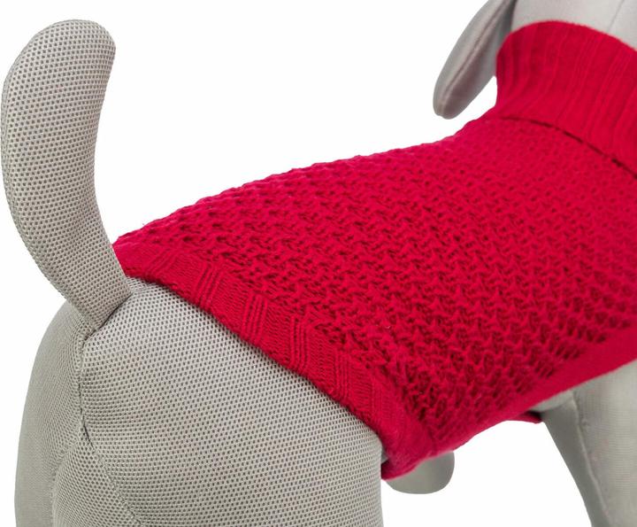 Image du produit Trixie Pull Norwood XXS, 21 cm, Rouge (Pull-over pour chien)