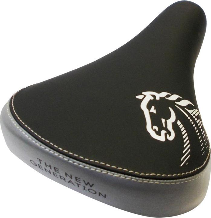 Produktbild Mustang Velo Sattel VL-5073 schwarz/weiss