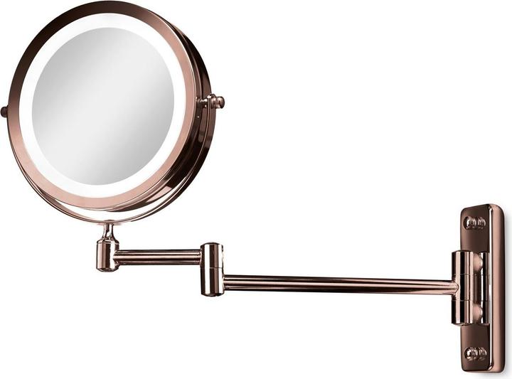 Produktbild Cimi Gillian Jones- Double sided wall mirror w. LED - x1/x10 magnification - kobber