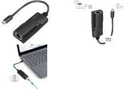 Produktbild LogiLink USB 3.2 Gen 1, USB-C auf Gigabit Adapter (USB-C)