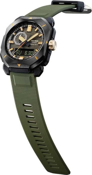 Actual product image Casio Pro-Trek - PRW-6900Y-3ER (Digital watch, Analogue wristwatch, 45 mm)