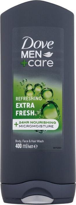 Dove Mencare Extra Fresh Body And Face Wash (400 ml)