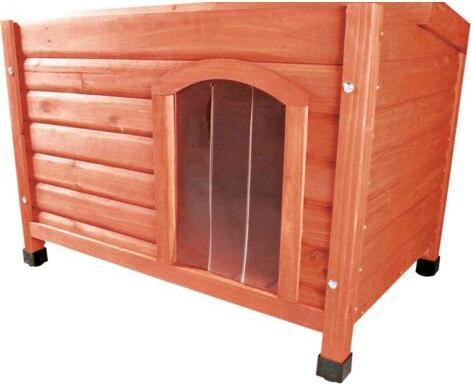Actual product image Trixie natura plastic door dog house (Dog kennel)