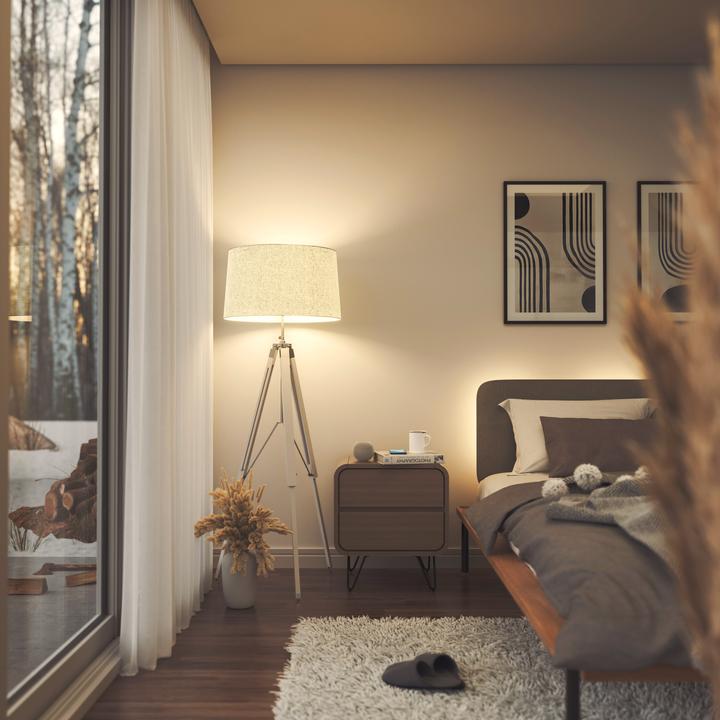 Produktbild Nanoleaf Matter Smart Bulb (E27, 9 W, 806 lm, 3 x, F)