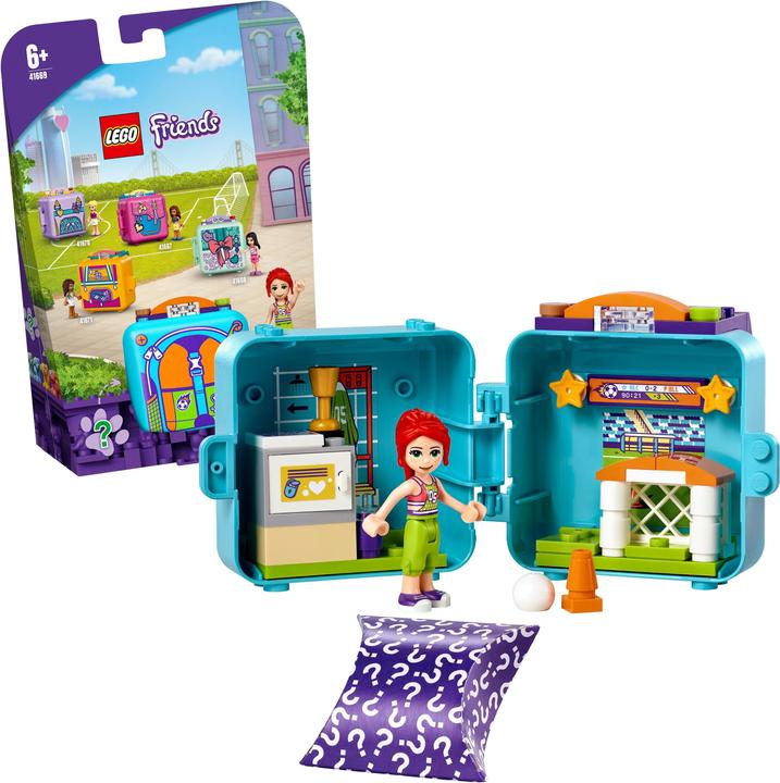 Actual product image LEGO Mia's Football Cube (41669, LEGO Friends)