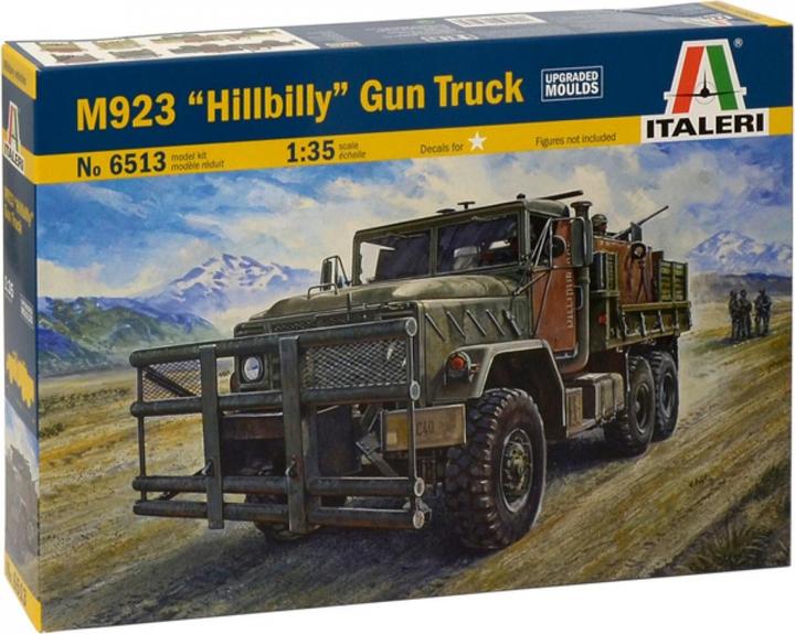 Actual product image Italeri M923 Hillbilly Gun Truck