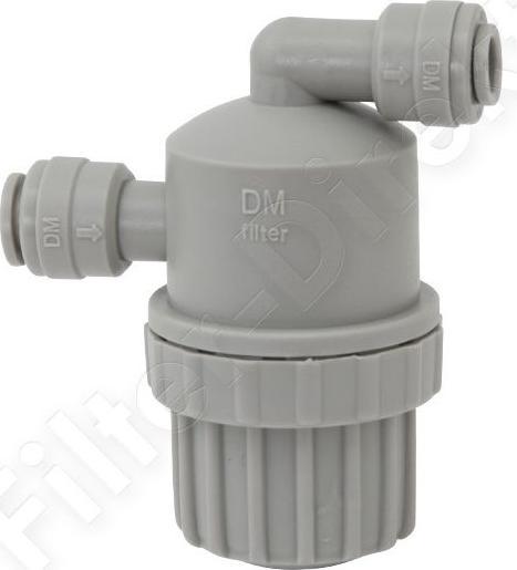 Actual product image Steinbach Mini strainer water filter for 1/4 inch refrigerator hose Reverse osmosis