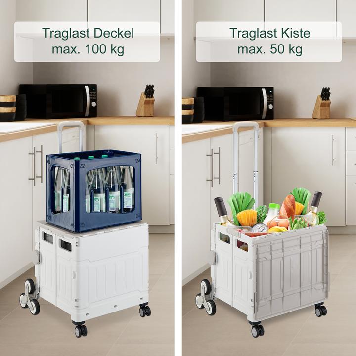 Produktbild Relaxdays Einkaufstrolley
