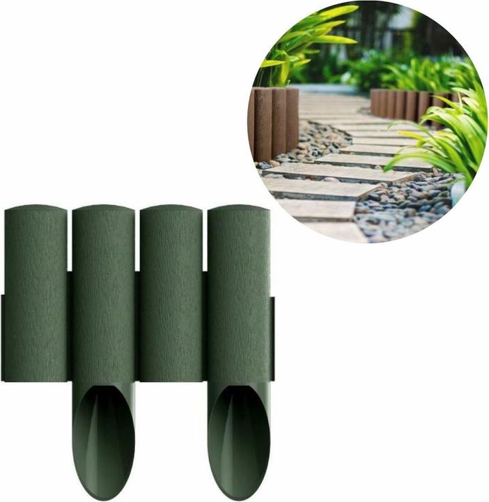 Immagine prodotto Green Split Palizzate in plastica verde 23cm x 25,5 cm (23.50 cm)