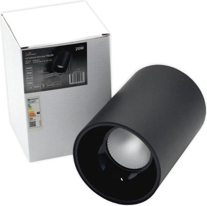 Produktbild Topex LUMINAIRE LED 20W 1800LM 3000K BLACK
