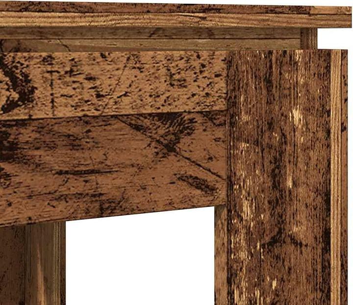 Image du produit VidaXL Esstisch Altholz-Optik 120x60x76 cm Holzwerkstoff (120 x 60 x 76 cm)