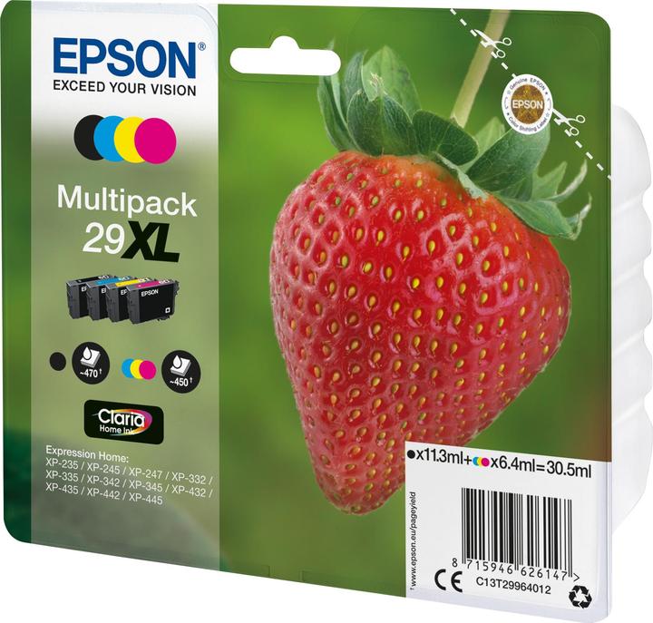 Produktbild Epson MULTIPACK 4-COL.29XL HOME INK (M, BK, C, Y)