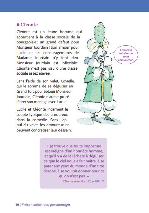 Immagine prodotto Le bourgeois gentilhomme (Francese, Molière, 2023)