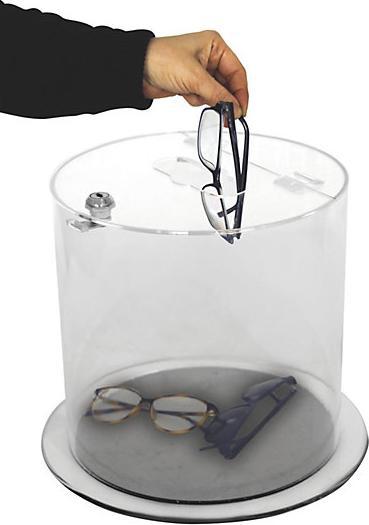 Image du produit kaiserkraft Conteneur de recyclage des piles (12 l)