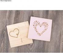 Produktbild Rayher Siebdruck-Schablone Love A5