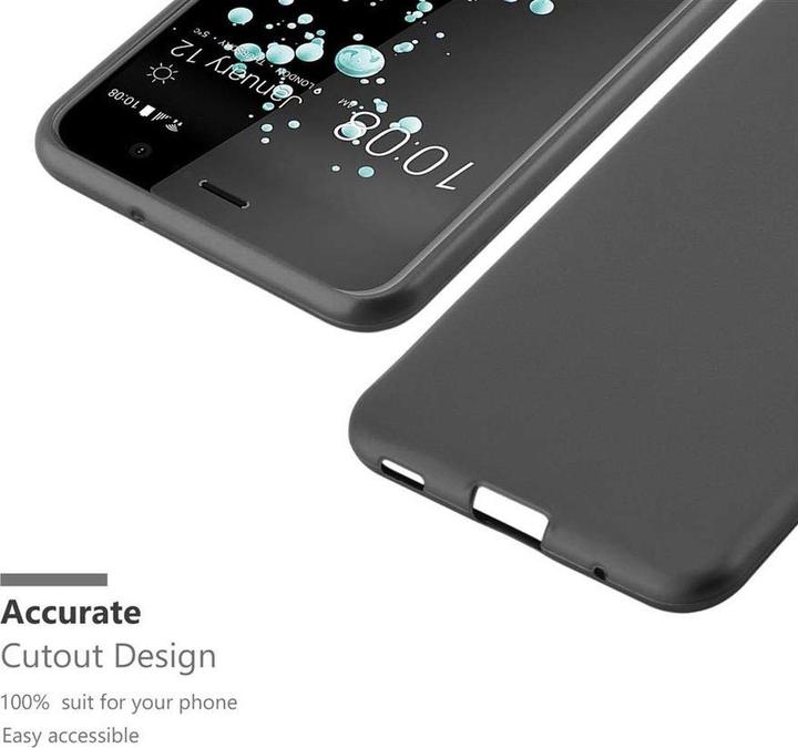 Productafbeelding Cadorabo TPU Matte Metallic hoes (HTC U Play)