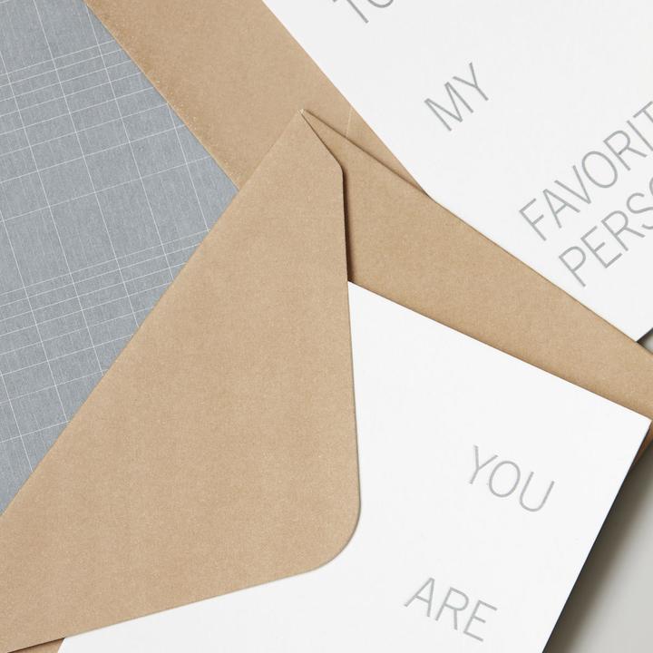 Image du produit Monograph Cartes de voeux avec enveloppe