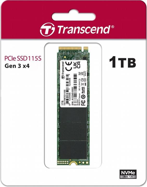 Produktbild Transcend MTE115S (1000 GB, M.2 2280)