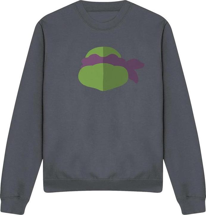 Actual product image Teenage Mutant NT Unisex Adult Donatello Face Sweatshirt (XXL)