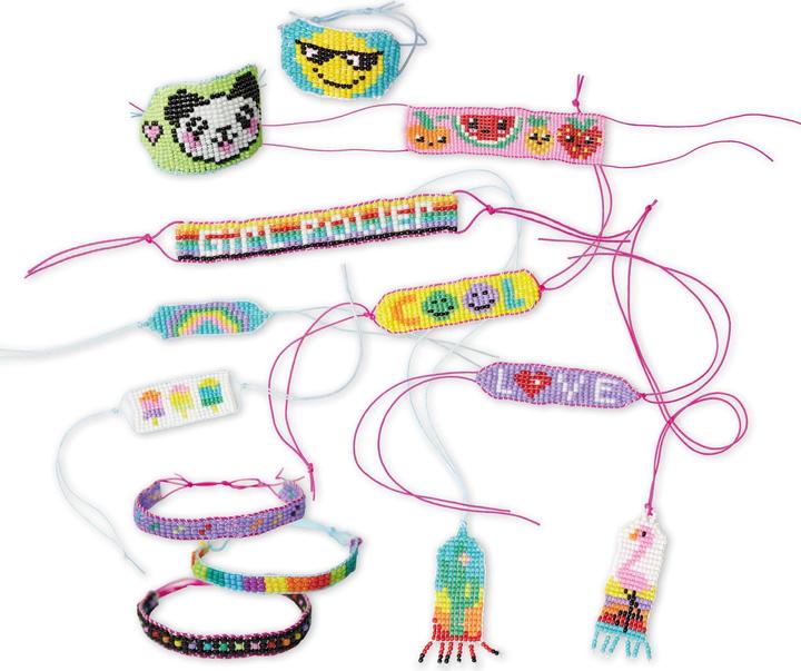Actual product image Janod Atelier Bijoux Jewellery Making Looms Set
