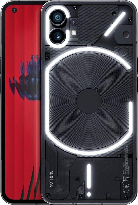 Productafbeelding Nothing Telefoon (1) (8GB) (128 GB, Zwart, 6.55", Dubbele SIM, 50 Mpx, 5G)